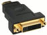 InLine 17660P HDMI-DVI Adapter, HDMI Buchse auf DVI Stecker, vergoldete Kontakte