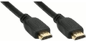 InLine 17611P HDMI Kabel 19pol St/St, vergoldete Kontakte, schwarz (1,5m)