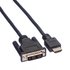 Roline Kabel DVI St - HDMI St (5,0m)