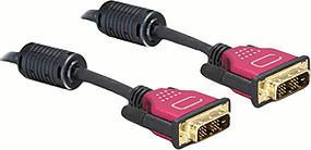 DeLock 84346 DVI 24+1 Kabel St/St (3,0m)