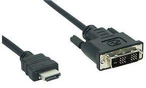 Good Connections HDMI 19pol Stecker auf DVI-D 18+1 Stecker Anschlusskabel (20,0m)