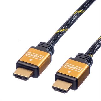 Roline GOLD HDMI High Speed Kabel, ST-ST (2,0m)