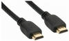 InLine 17001P HDMI 1.4, mit Ethernet, St/St, schwarz/gold (1,0m)