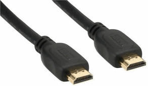 InLine 17010P HDMI 1.4, mit Ethernet, St/St, schwarz/gold (10,0m)