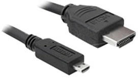 DeLock 82664 Kabel High Speed HDMI mit Ethernet A/D Stecker/Stecker (2,0m)