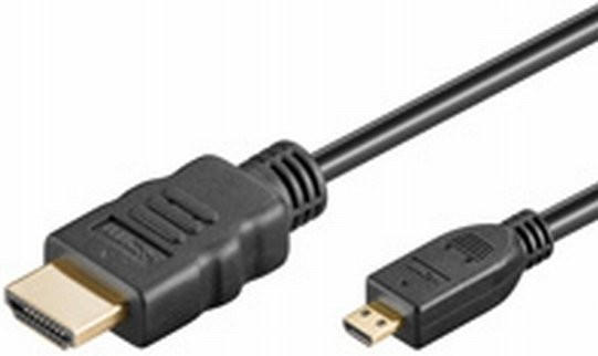 Goobay HDMI Kabel HiSpeed/wE 0200 G-MICRO (2,0m)