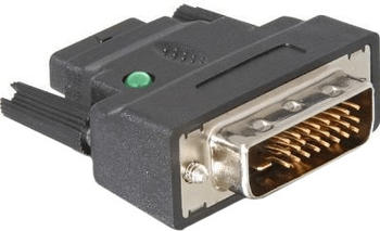 DeLock Adapter DVI-25pin Stecker > HDMI Buchse mit LED