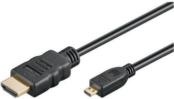 Goobay HDMI Kabel HiSpeed/wE 0100 G-MICRO (1,0m)