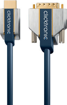 Clicktronic 70542 Advanced HDMI / DVI-Adapterkabel (3,0m)