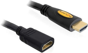 DeLock 83082 HDMI mit Ethernet Verlängerung St/Bu (5,0m)
