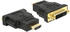 DeLock 65467 Adapter HDMI Stecker > DVI 24+5 Pin Buchse
