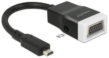DeLock 65589 - HDMI-micro D - VGA - 3.5mm - Männlich/weiblich - Schwarz - 1920 x 1200 Pixel - CH7101 (65589)