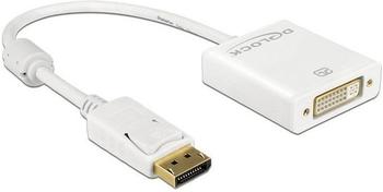 DeLock Displayport to DVI Adapter - Videokonverter - DisplayPort - weiß (62600)