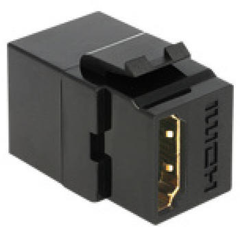 DeLock Keystone module - Keystone Jack - HDMI - Schwarz (86366)