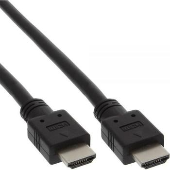 InLine 17611E HDMI Kabel, HDMI-High Speed, Stecker / Stecker, schwarz, 1,5m