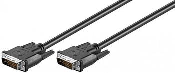 Goobay 93295 DVI-D FullHD Kabel Dual Link, Schwarz, 0.5 m
