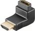 Goobay 68782 HDMI Winkeladapter, HDMI Standard-Stecker (Typ A) > HDMI A-Buchse