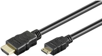 Goobay 31934 High Speed HDMI with Ethernet Kabel, Schwarz, 5 m