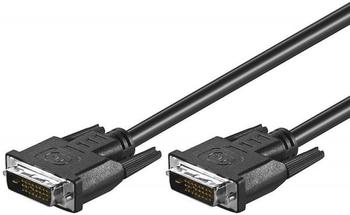 Goobay 68083 DVI-D FullHD Kabel Dual Link, Schwarz, 3 m