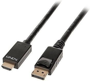 Lindy 41717 Kabel DisplayPort / HDMI 4K30 2m DP St > HDMI St