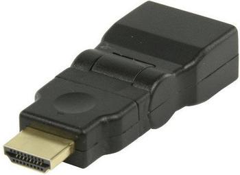 Valueline HDMI Adapter HDMI Drehstecker - HDMI Eingang schwarz