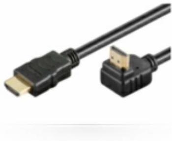 MicroConnect HDMI mit Ethernetkabel - HDMI (M) bis HDMI (M) gewinkelt - 3 m (HDM19193V1.4A90)