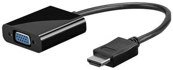 MicroConnect HDMI - VGA m/f - HDMI - VGA - Männlich/weiblich - Schwarz - 1920 x 1200 Pixel (HDMVGA2B)