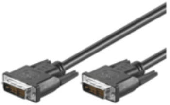 MicroConnect 1m DVI-D M/M 1m DVI-D DVI-D Schwarz DVI-Kabel (MONCCS1)