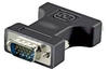 Microconnect monbg – Adapter für Kabel (HD15, DVI-I 24 + 5pin, Schwarz,