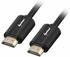 Sharkoon Kabel HDMI Stecker > HDMI Stecker schwarz, 1,0m, HDMI 2.0 4K