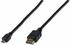 Digitus HDMI Anschlusskabel [1x HDMI-Stecker - 1x HDMI-Stecker D Micro] 2 m Schwarz