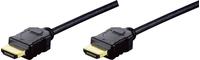 Digitus HDMI Anschlusskabel [1x HDMI-Stecker - 1x HDMI-Stecker] 2 m Schwarz