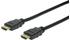 Digitus HDMI Anschlusskabel [1x HDMI-Stecker - 1x HDMI-Stecker] 1 m Schwarz