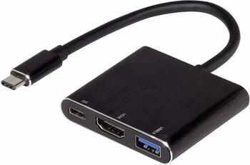 Renkforce USB-C zu HDMI + USB 3.0 Multiport-Adapter