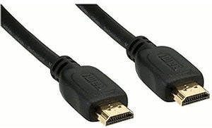 InLine 17602P HDMI Kabel 19pol St/St, vergoldete Kontakte, schwarz (2,0m)