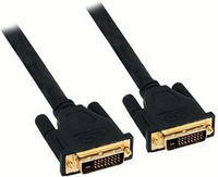 INLINE DVI-D Anschlusskabel, digital 24+1 St/St, 2m, Dual Link