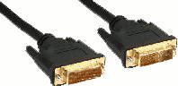 InLine 17777P DVI-D Anschlusskabel PREMIUM, digital 24+1 St/St, Dual Link (15,0m)