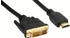 InLine 17664P HDMI-DVI-D Kabel (1,5m)