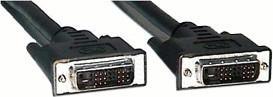 InLine 17765 DVI-D Kabel, digital 18+1 St/St, Single Link, 2 Ferrite (5,0m)