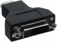InLine 17670 HDMI-DVI Adapter, HDMI Stecker auf DVI Buchse