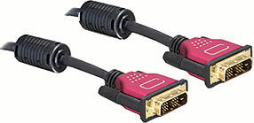 DeLock 84347 DVI 24+1 Kabel St/St (5,0m)