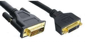 InLine 17763P DVI-D Verlängerung PREMIUM, digital 24+1 St/Bu, Dual Link (3,0m)