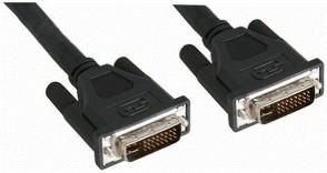 InLine 17791A DVI-I Kabel, digital/analog, 24+5 St/St, Dual Link, ohne Ferrite (1,8m)