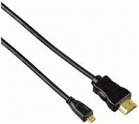Hama 0,5m Hdmi High Speed Kabel Typ A Stecker - Typ D (micro) Anschluss Mit