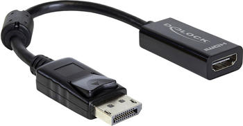 DeLock 61849 Displayport Stecker auf HDMI Buchse (0,12m)
