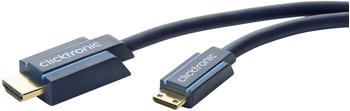Clicktronic 70323 Mini-HDMI Adapterkabel (3,0m)