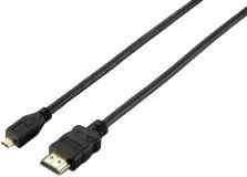 Equip 119308 Micro HS HDMI Kabel mit Ethernet (Typ A -> Typ D) (2m)