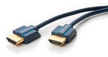 Clicktronic 70702 Casual Ultraslim High Speed HDMI Kabel mit Ethernet (1,0m)
