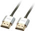 Lindy 41670 CROMO Slim High-Speed-HDMI-Kabel mit Ethernet, Typ A/A (0,5m)