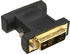 InLine 17780P DVI-A Adapter, Analog 12+5 Stecker auf 15pol HD Buchse (VGA), vergoldet